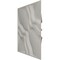 Ekena Millwork 19 5/8in. W x 19 5/8in. H Rogue EnduraWall Decorative 3D Wall Panel Covers 2.67 Sq. Ft. WP20X20RGCDB - alternate 5
